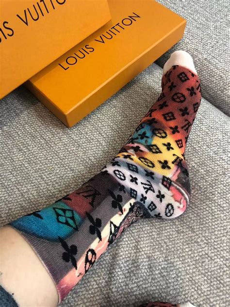 louis vuitton baby socks|real louis vuitton socks.